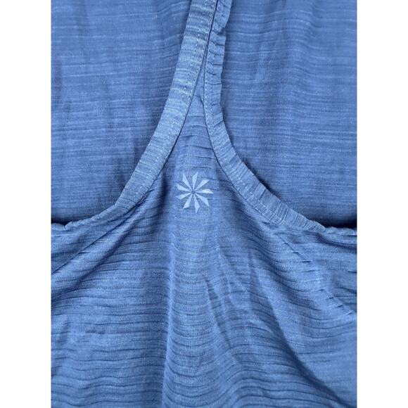 Athleta Blue Tank Top Racerback Workout Shirt Top Size XXS - Picture 5 of 6